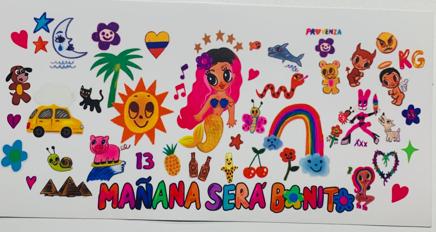 Karol G Manana Sera Bonito Sun Cup Transfer