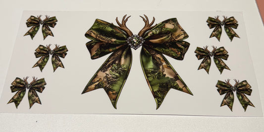 Big deer camo Cup Transfer