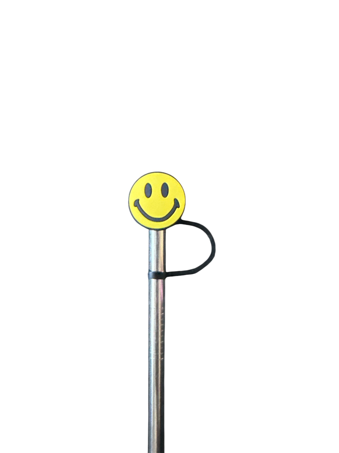 Smile face Straw Topper
