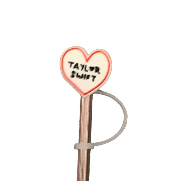 Taylor swift heart Straw Topper