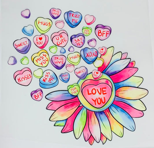 Love You Sweetheart DTF Heat Transfer
