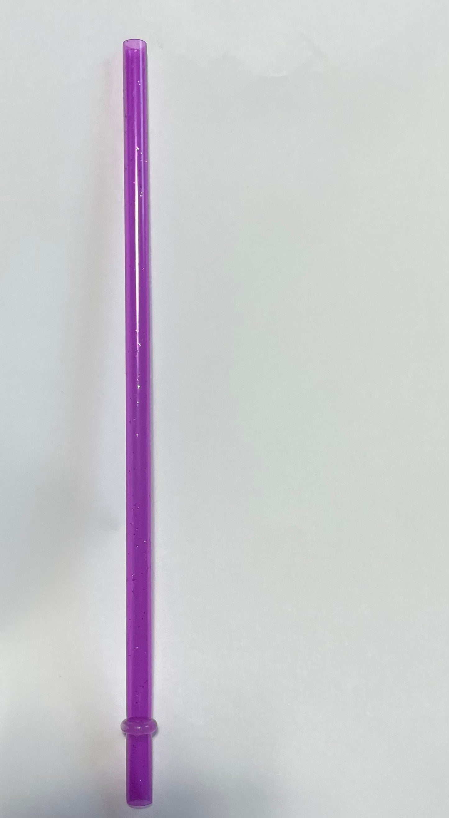 Glitter Reusable Plastic Straw