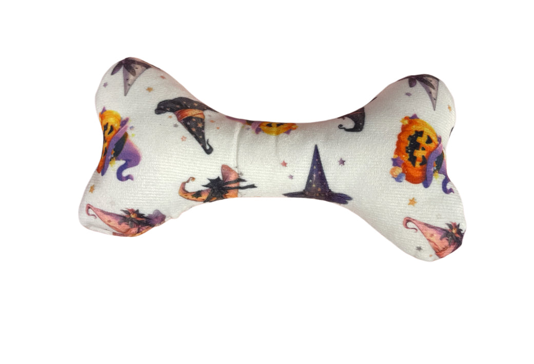 Witch hat dog squeak toy