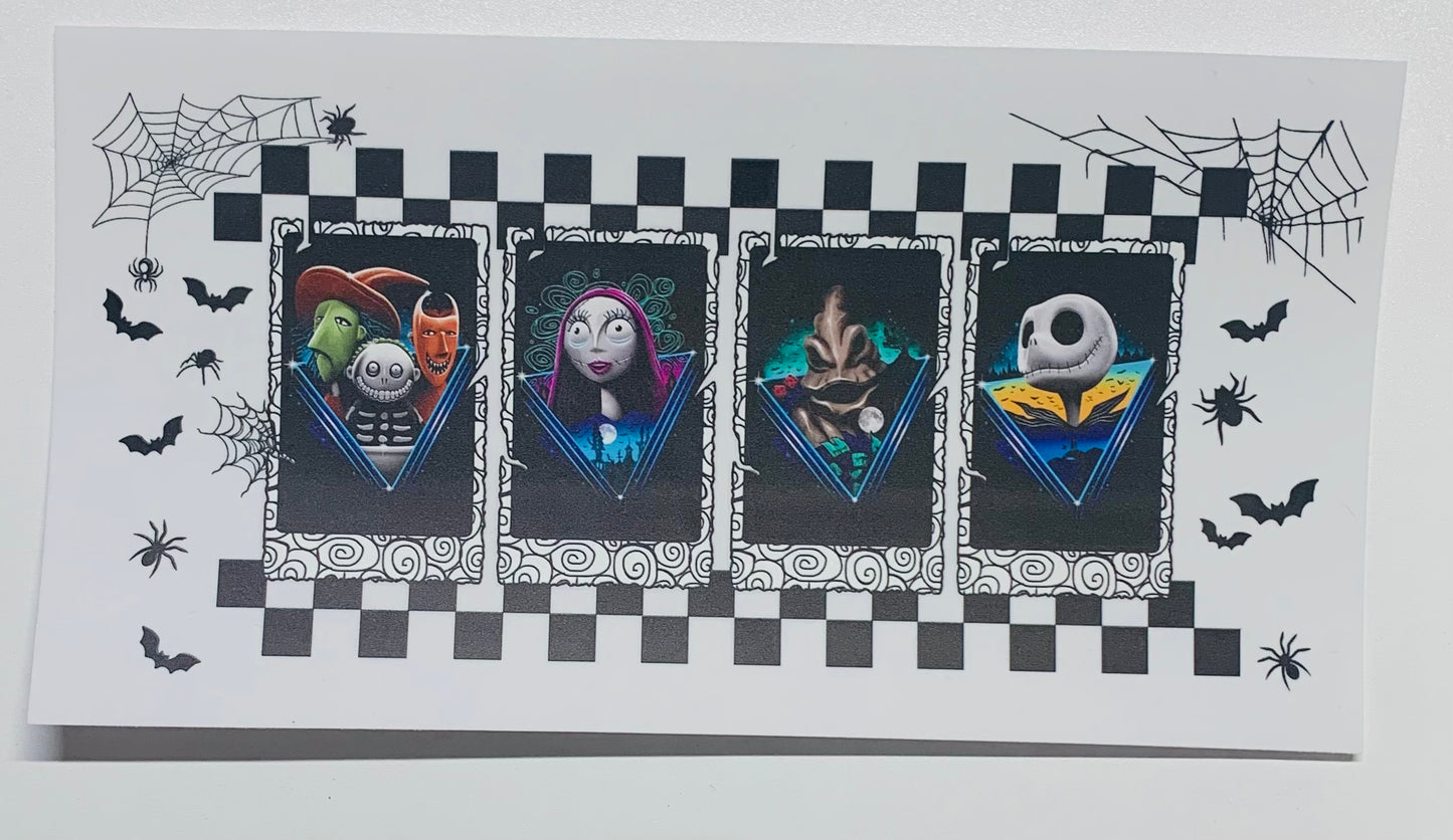 Jack triangle black n white Cup Transfer