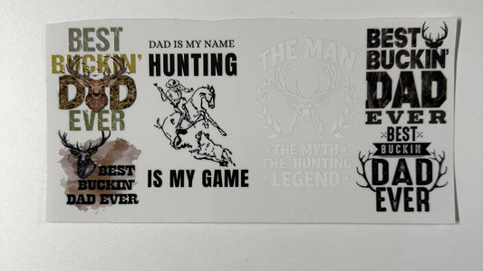 Best bucking dad hunting Cup Transfer
