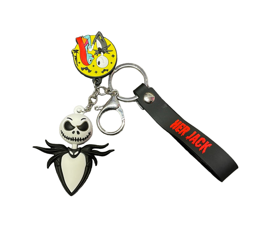 3d pvc jack Keychain