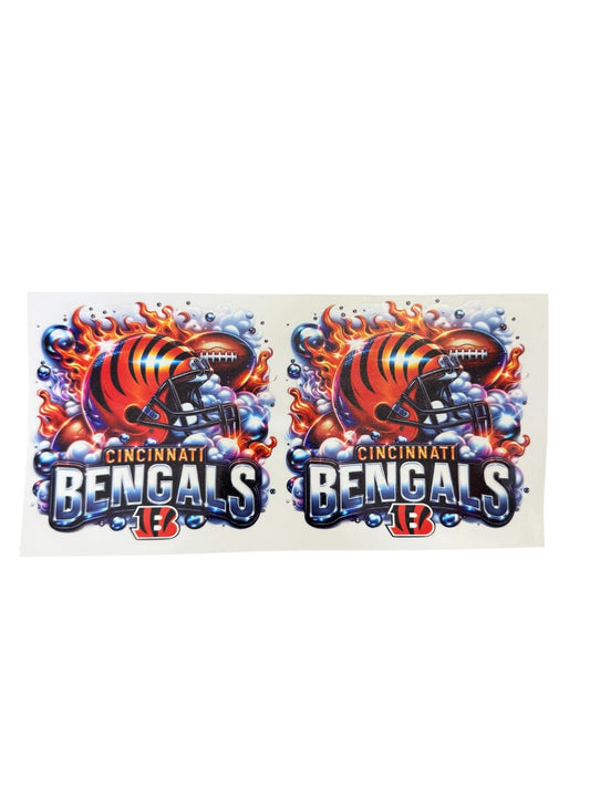 Double bengals Cup Transfer
