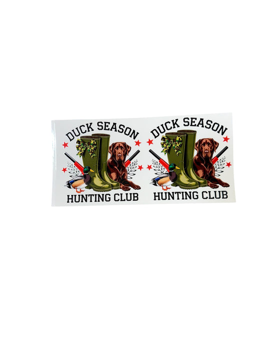 Duck season Cup Transfer