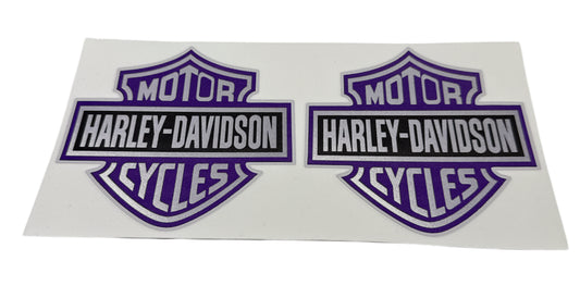 Harley davidson black gray purple  Cup Transfer