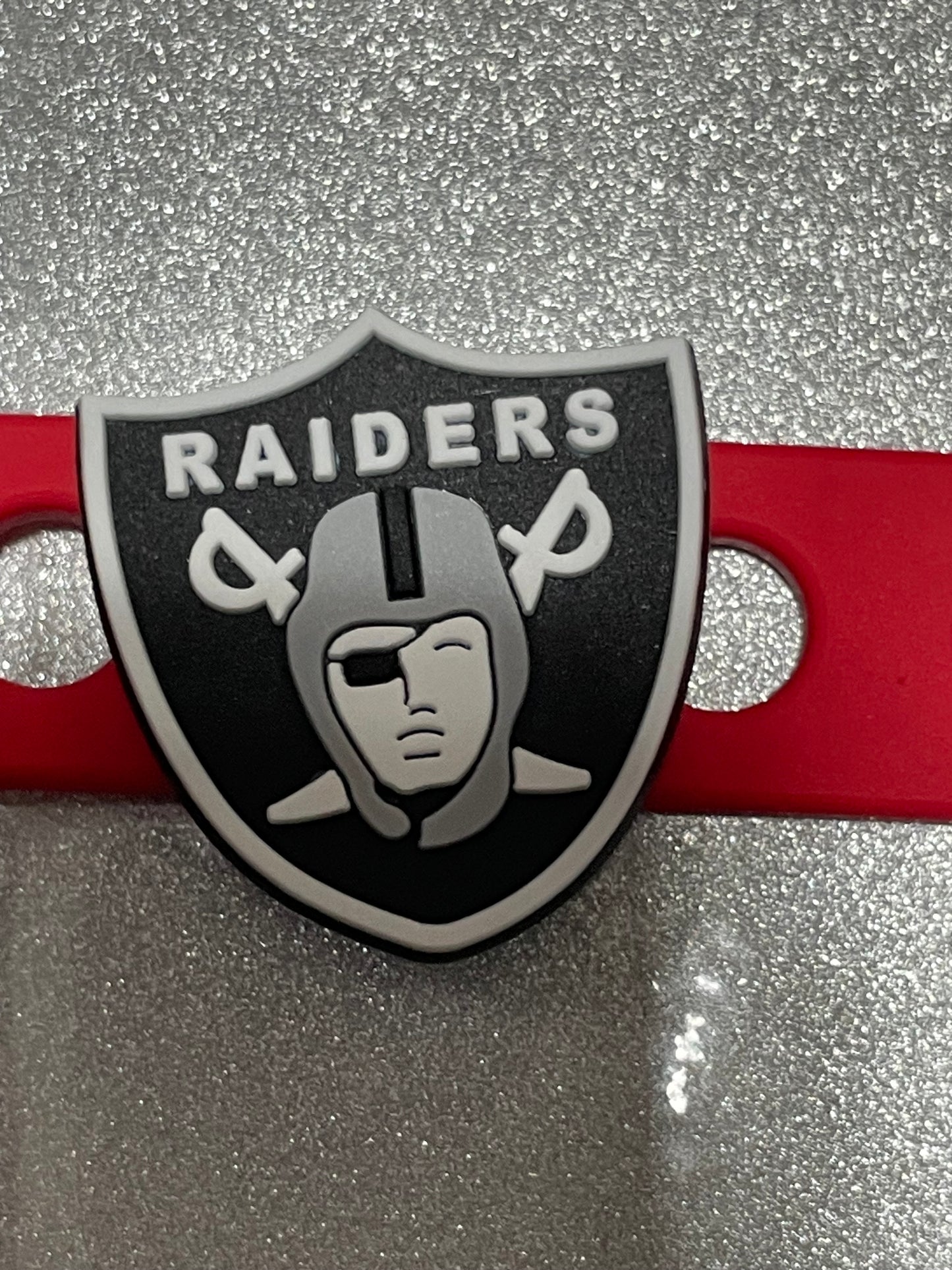 Raiders Shoe Charm