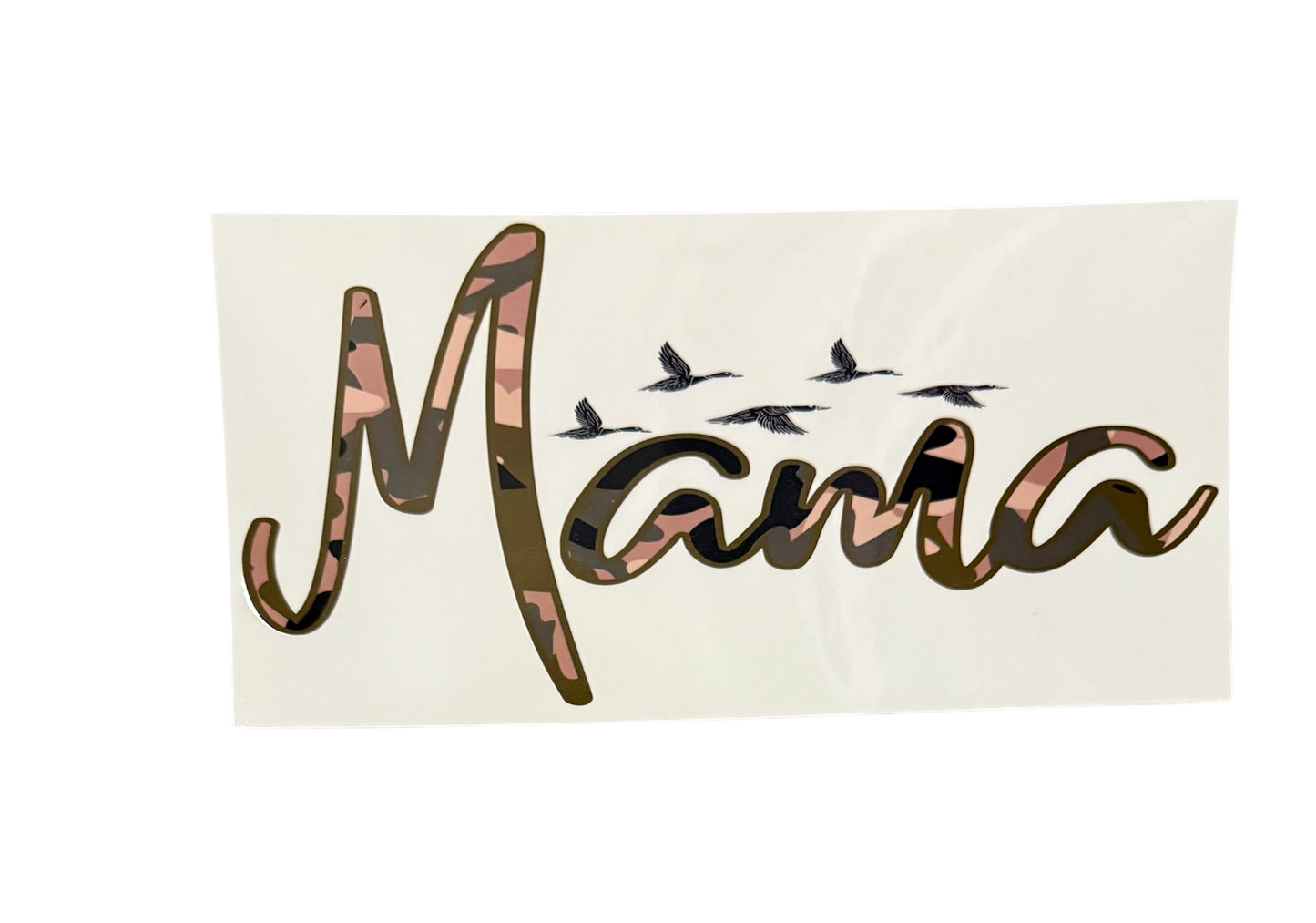 Mama camo Cup Transfer