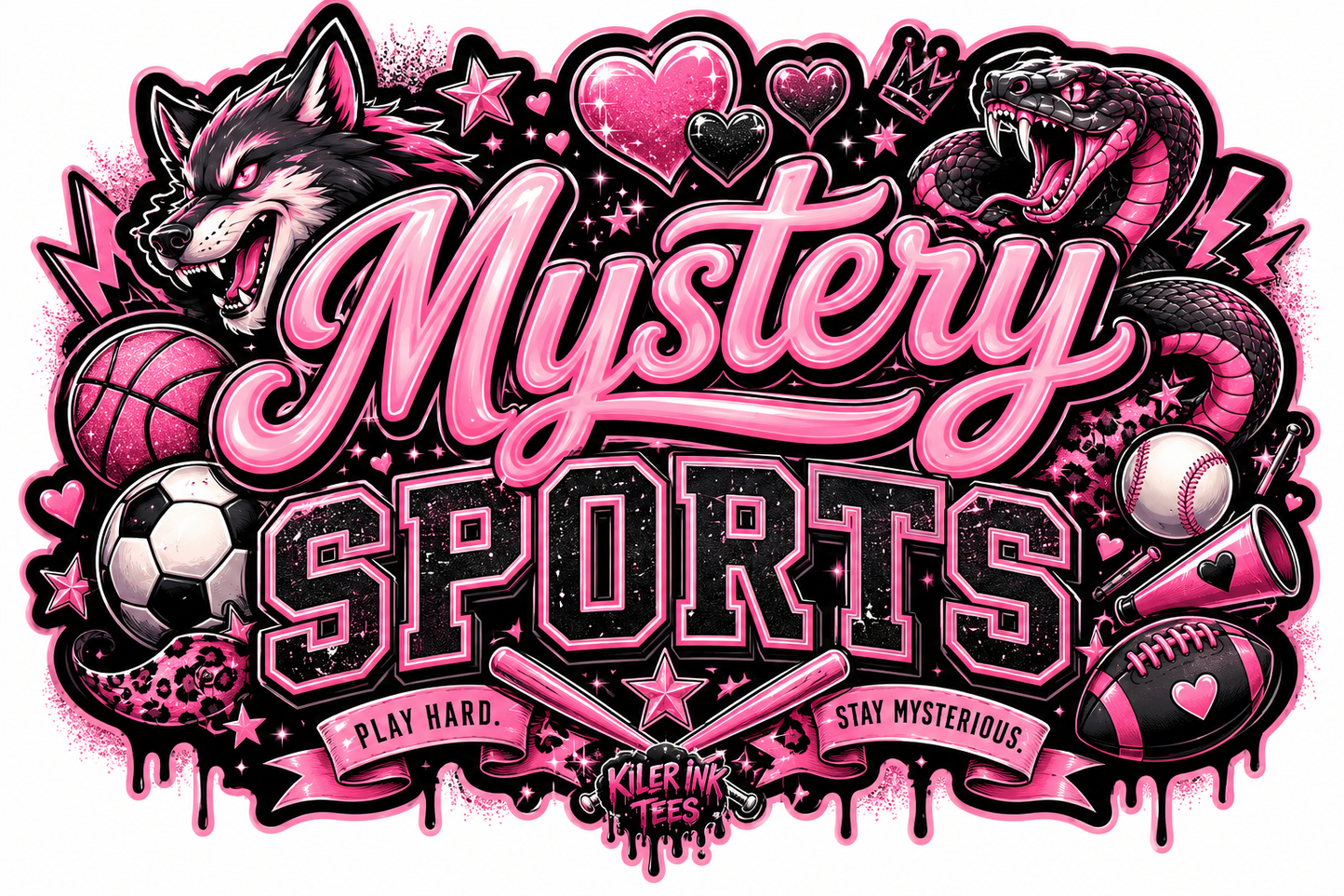 Sports 25/50/100/200 Mystery Straw Toppers (800+ Possible Options No Duplicates)