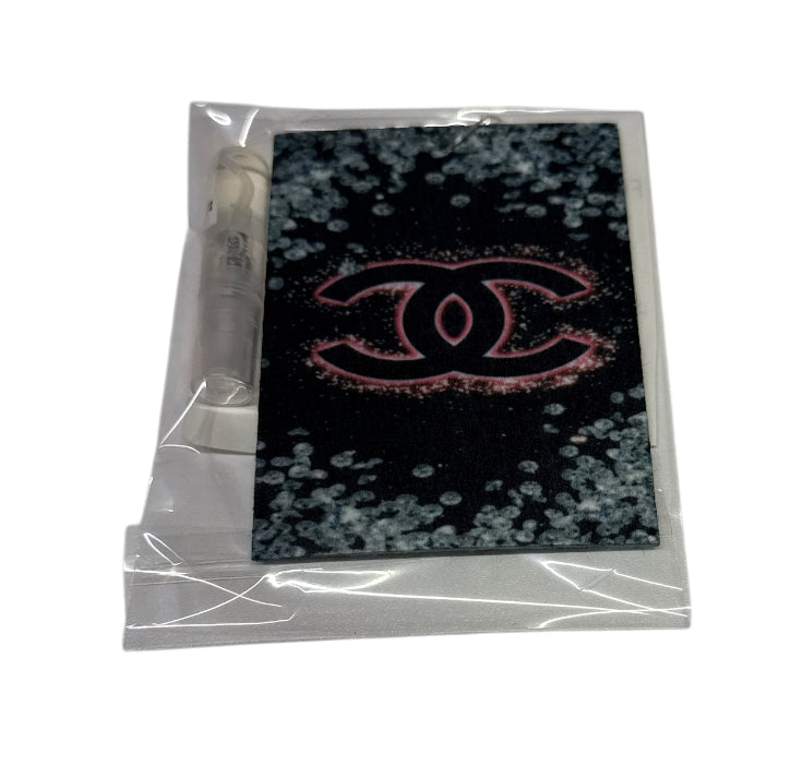 Black cc Air Freshener with spray bottle scent