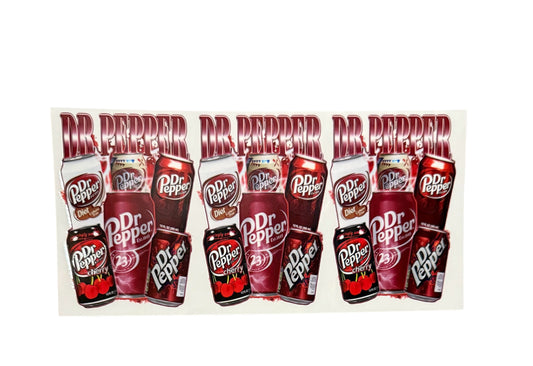 Dr Pepper triple Cup Transfer