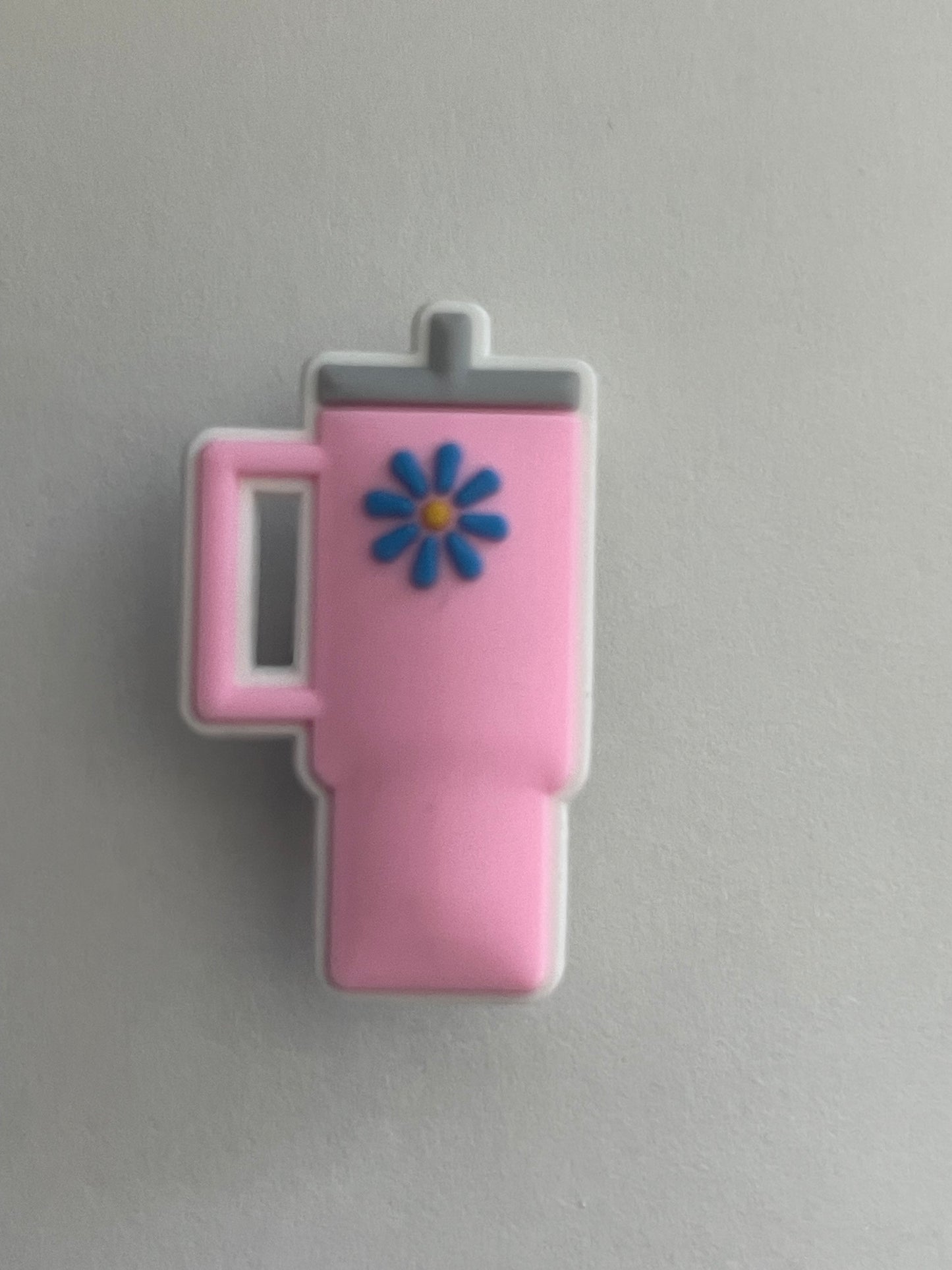 Stanley pink Shoe Charm