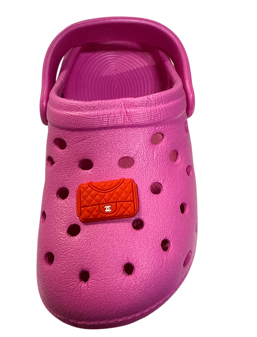 Red cc purse Shoe Charm