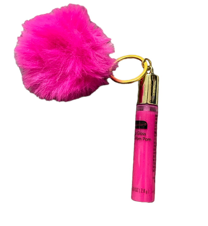 Lip Gloss Keychain