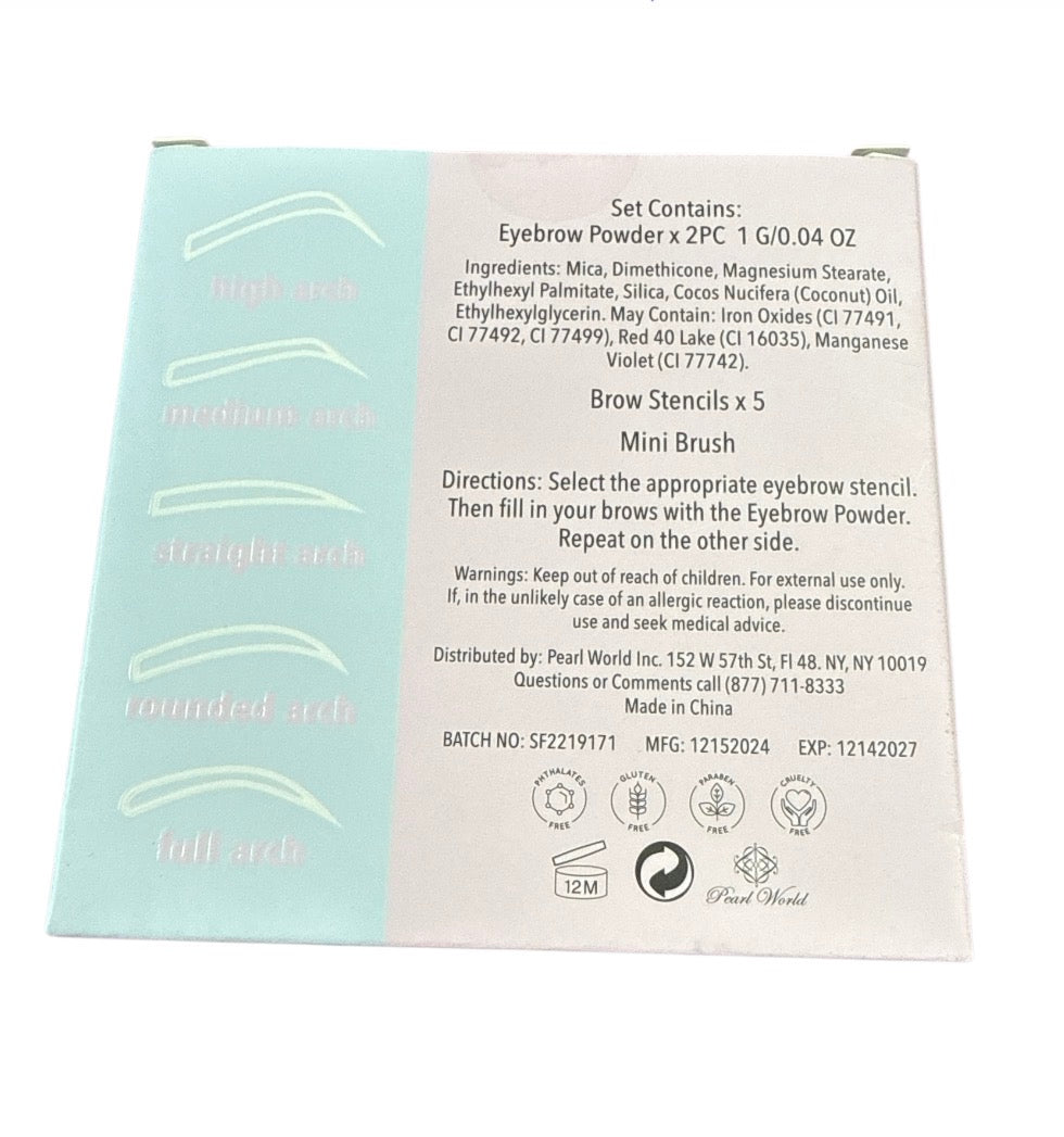 Eyebrow powder