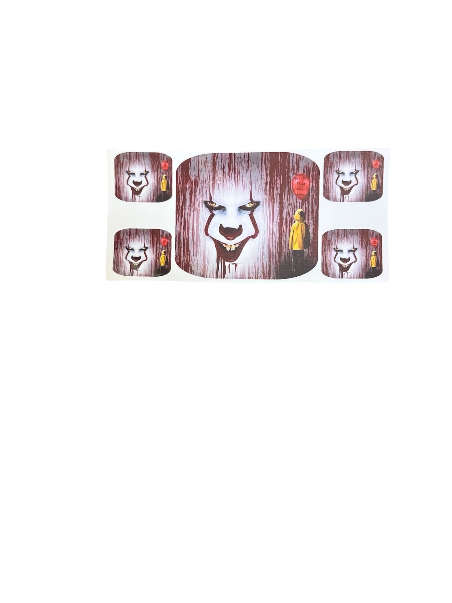 IT We All Float Down Here 5 UV Cup Transfer