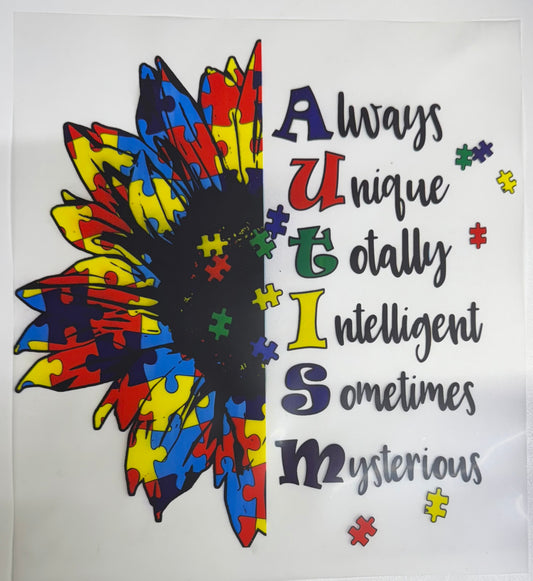 Autism DTF Heat Transfer