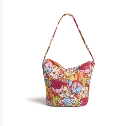 Vera Bradley midday garden shoulder purse
