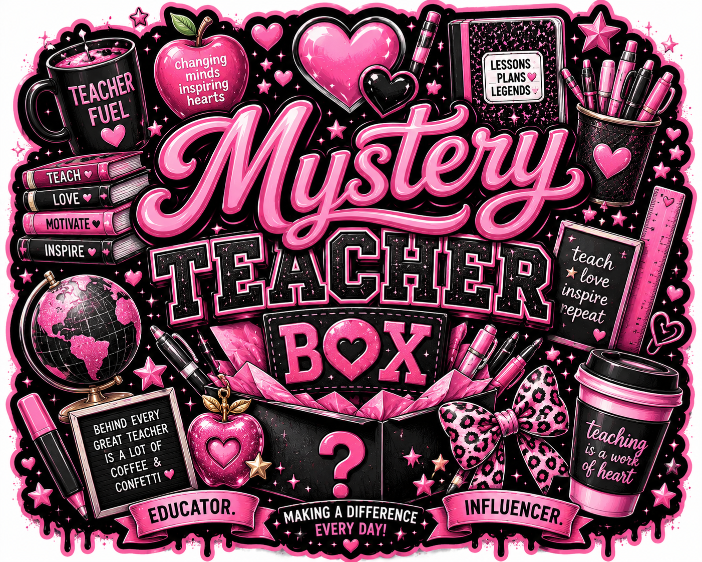 Mystery Teacher Box $10- $75