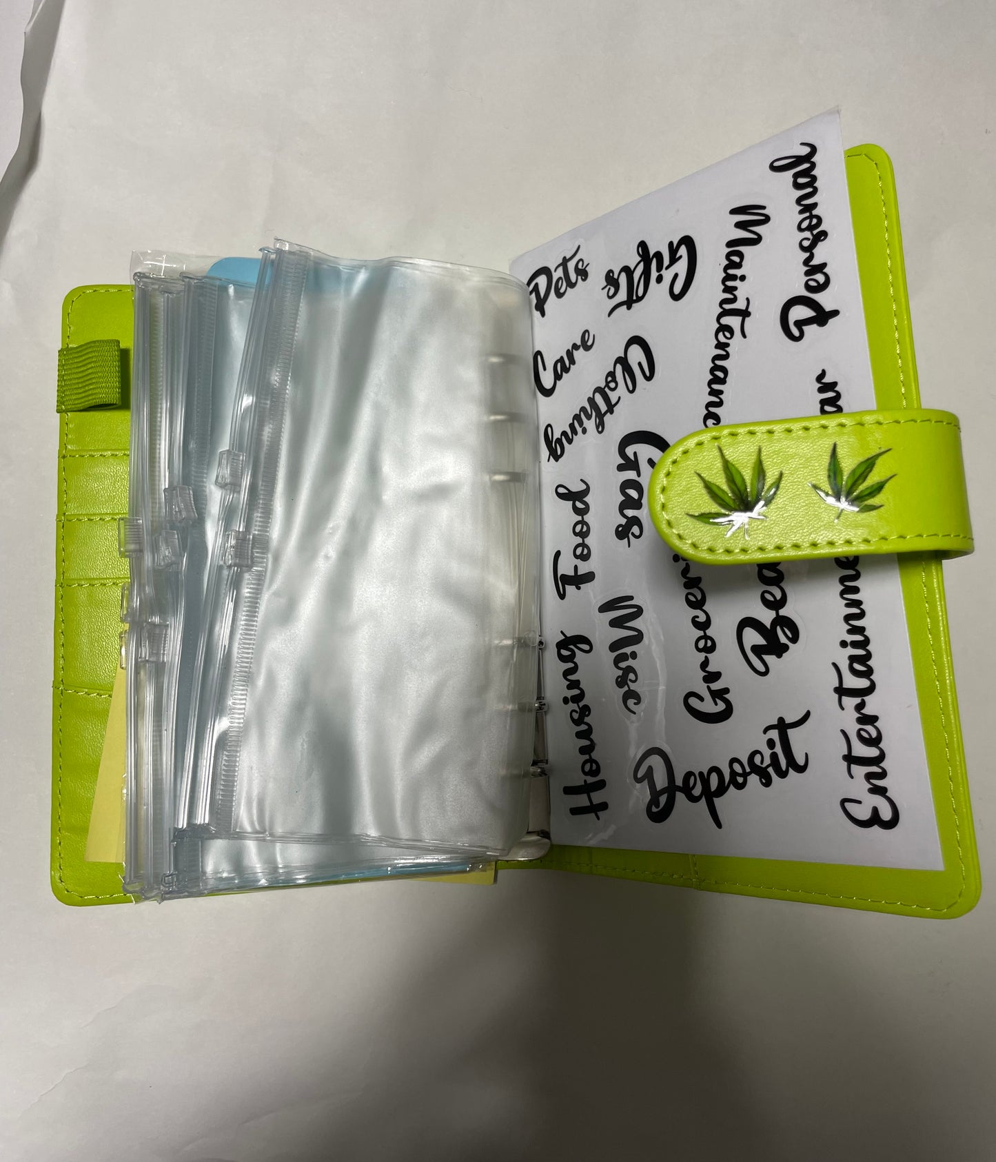 Roll Me A Blunt Budget Binder With Pen