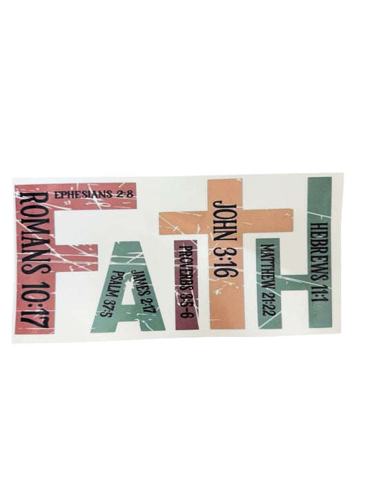 Faith large Cup Transfer