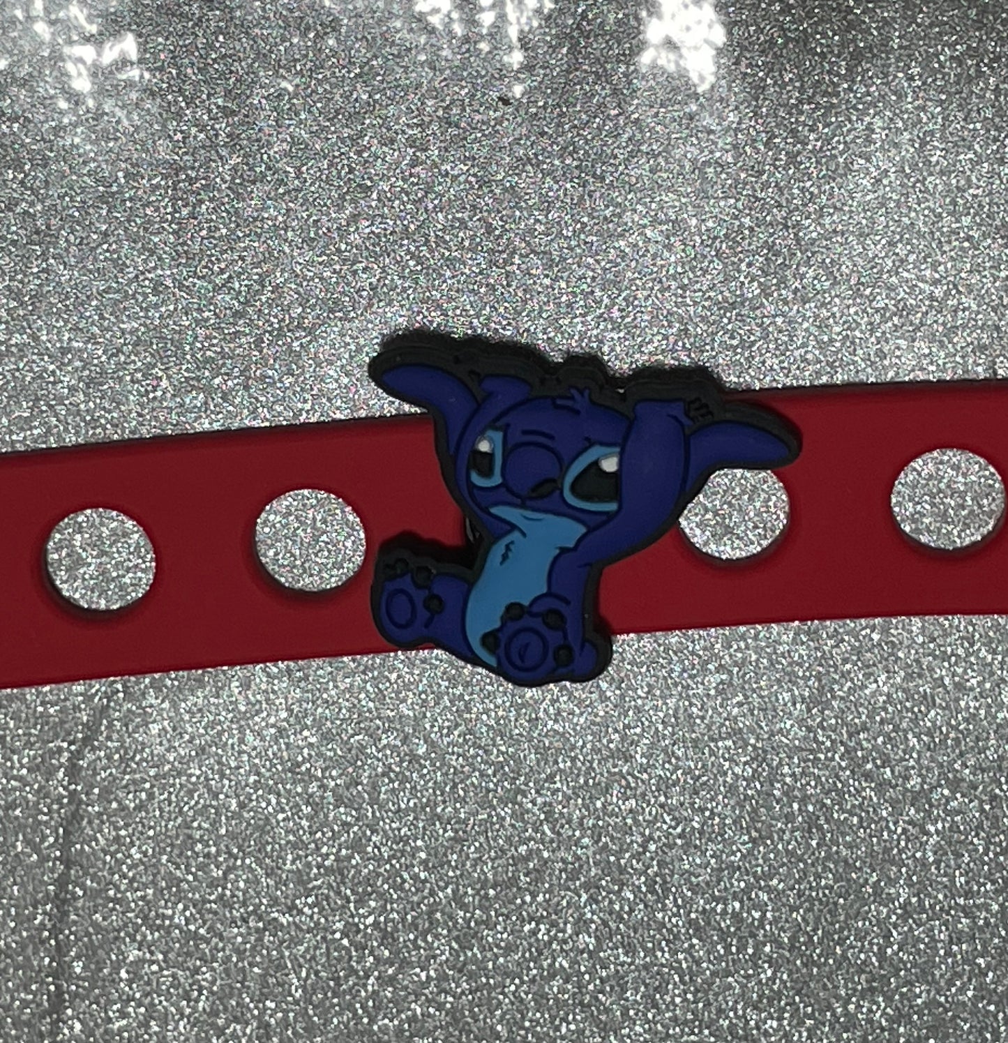 Hand Stand Stitch Shoe Charm