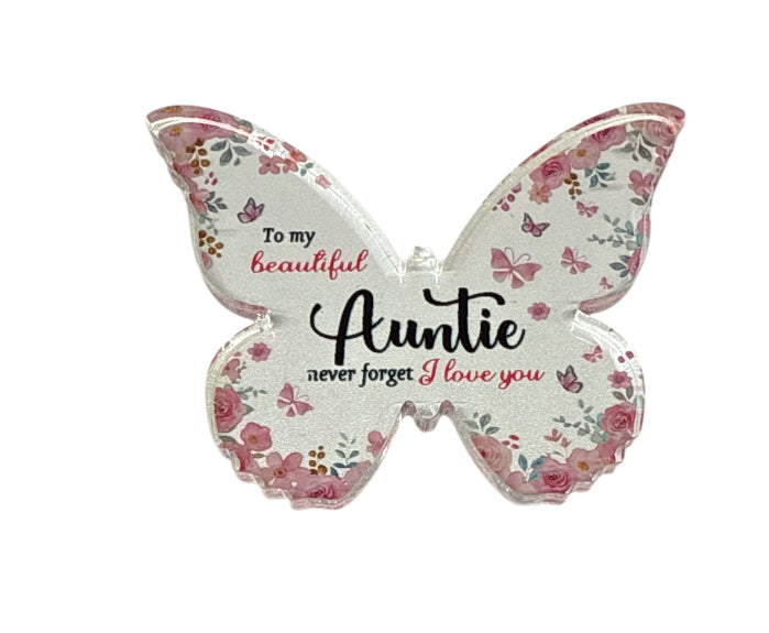 Auntie little stand up butterfly