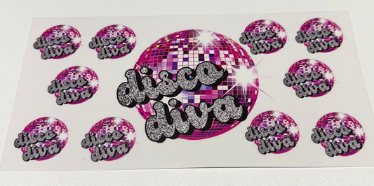Big disco diva Cup Transfer
