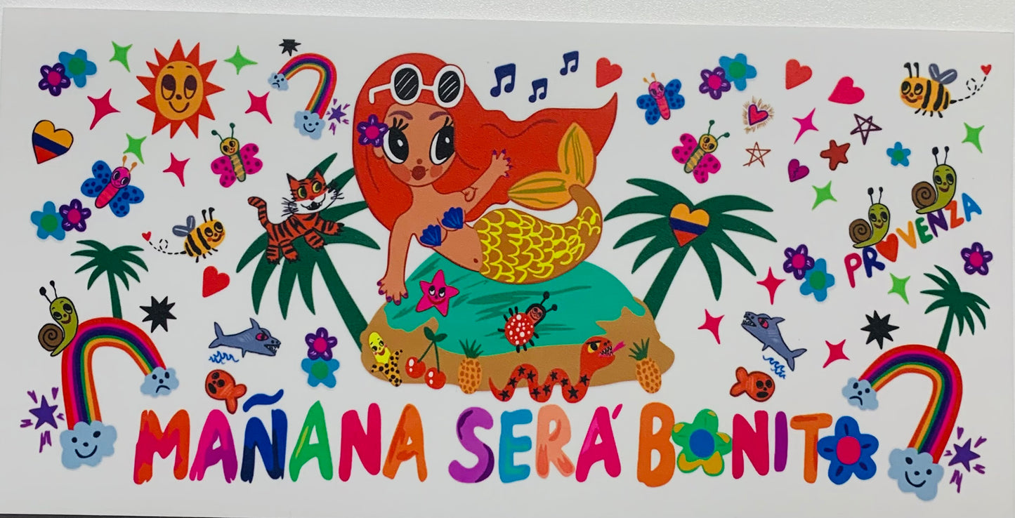 Karol G Manana Sera Bonito Palm Trees Cup Transfer