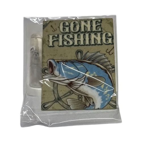 Gone fishing Air Freshener with spray bottle scent
