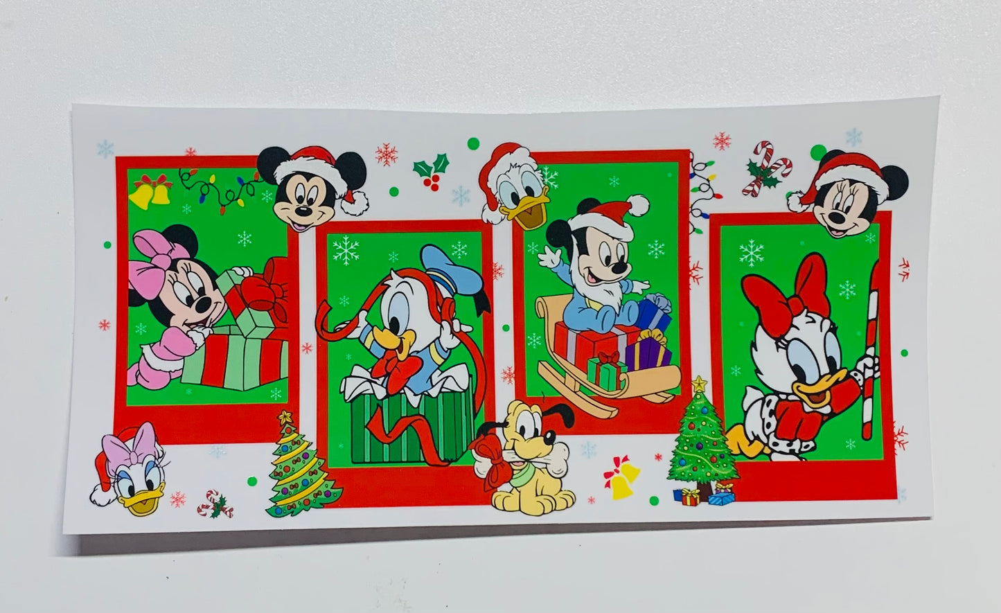 Minnie friends photo Cup Transfer