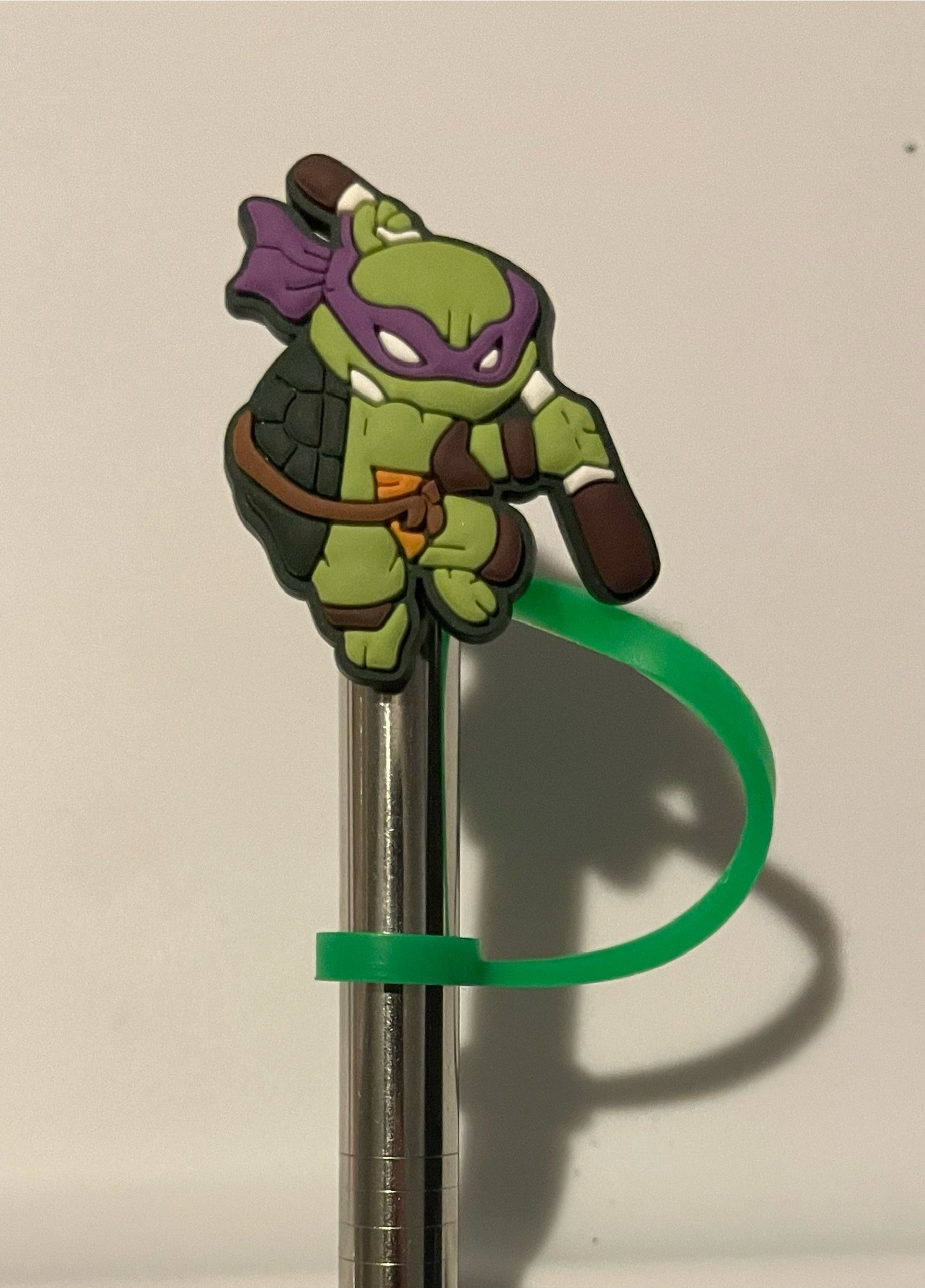 Ninja Turtle Purple Straw Topper
