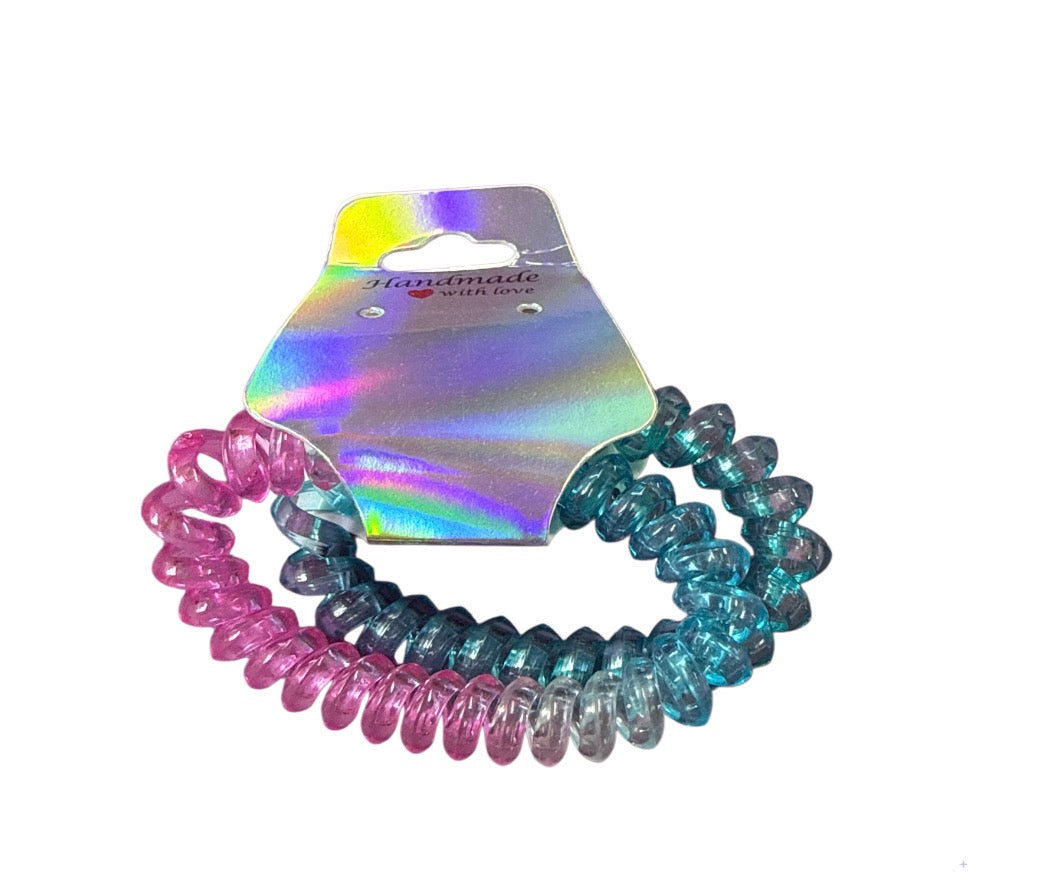 Coil hair ties/bracelets