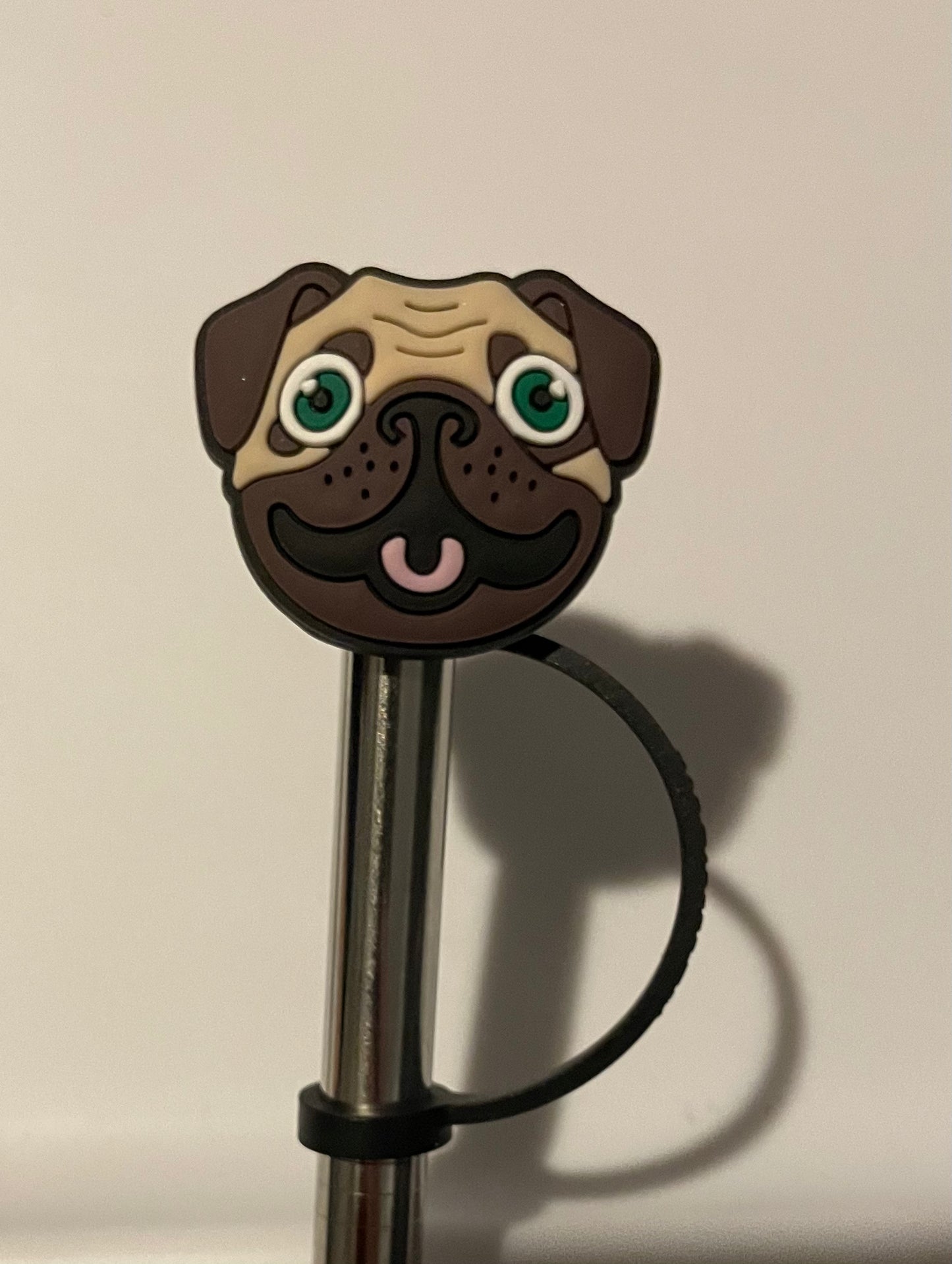 Pug Straw Topper