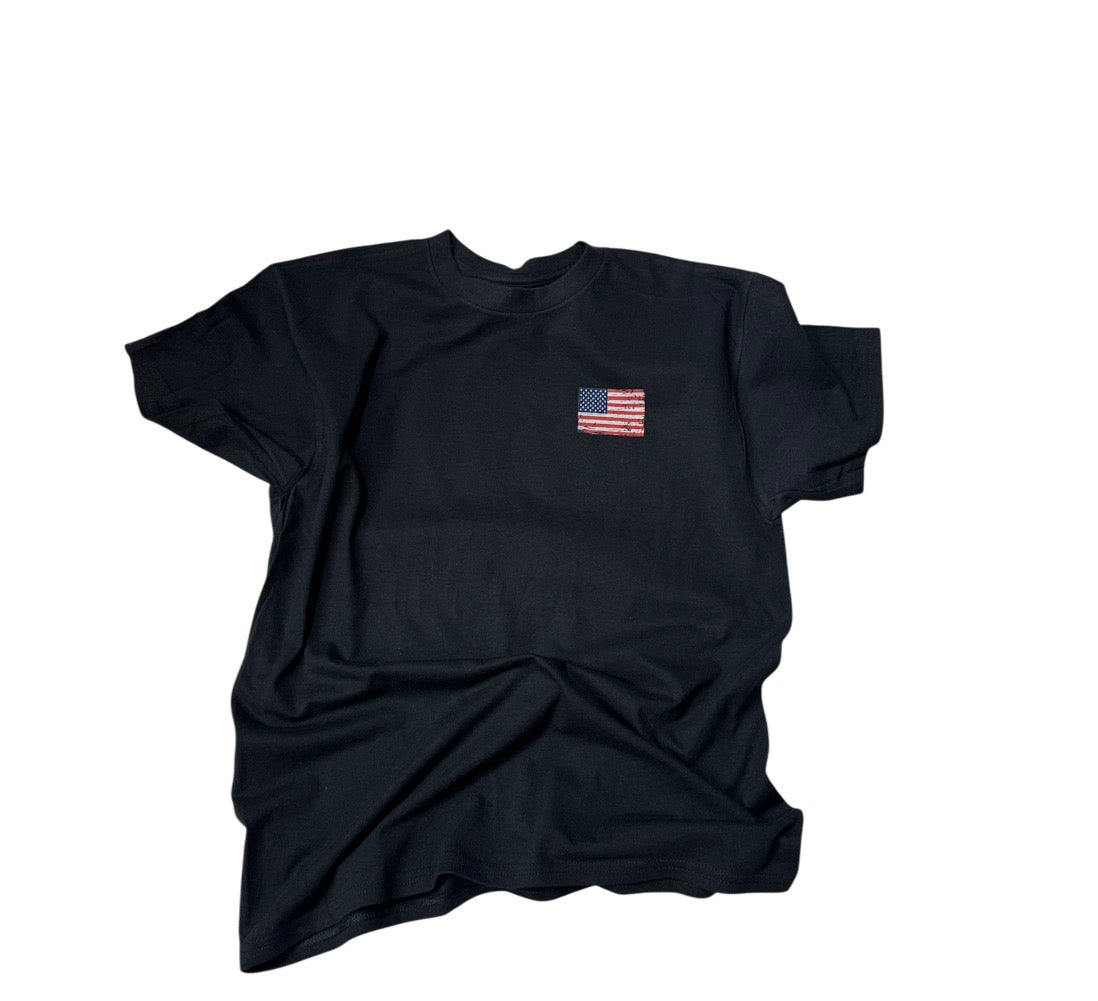 American flag pocket shirt