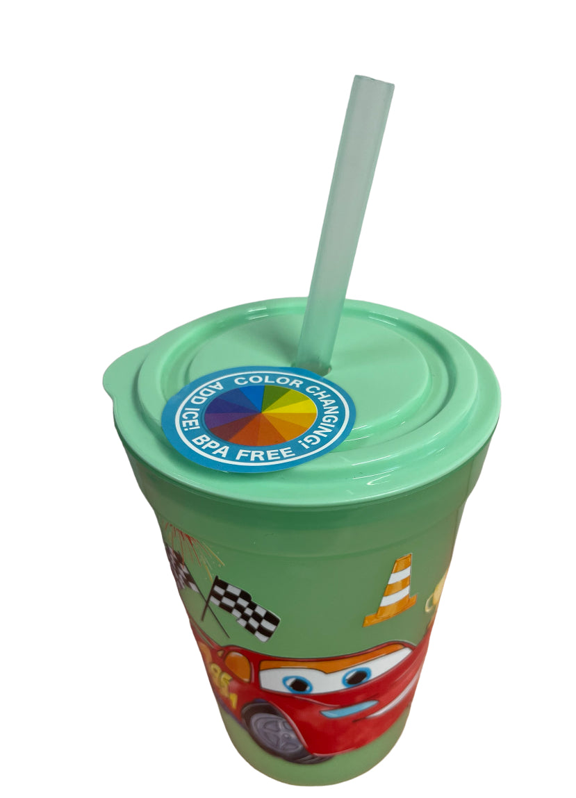 Cars changing color cup