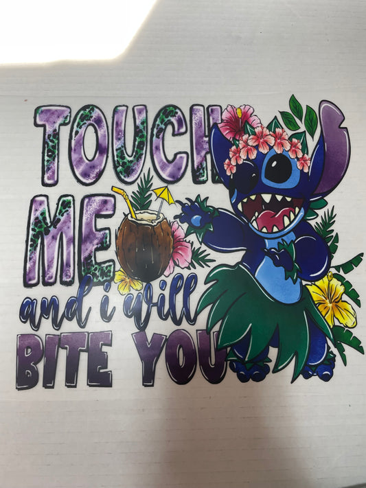 Bite You Stitch DTF Heat Transfer