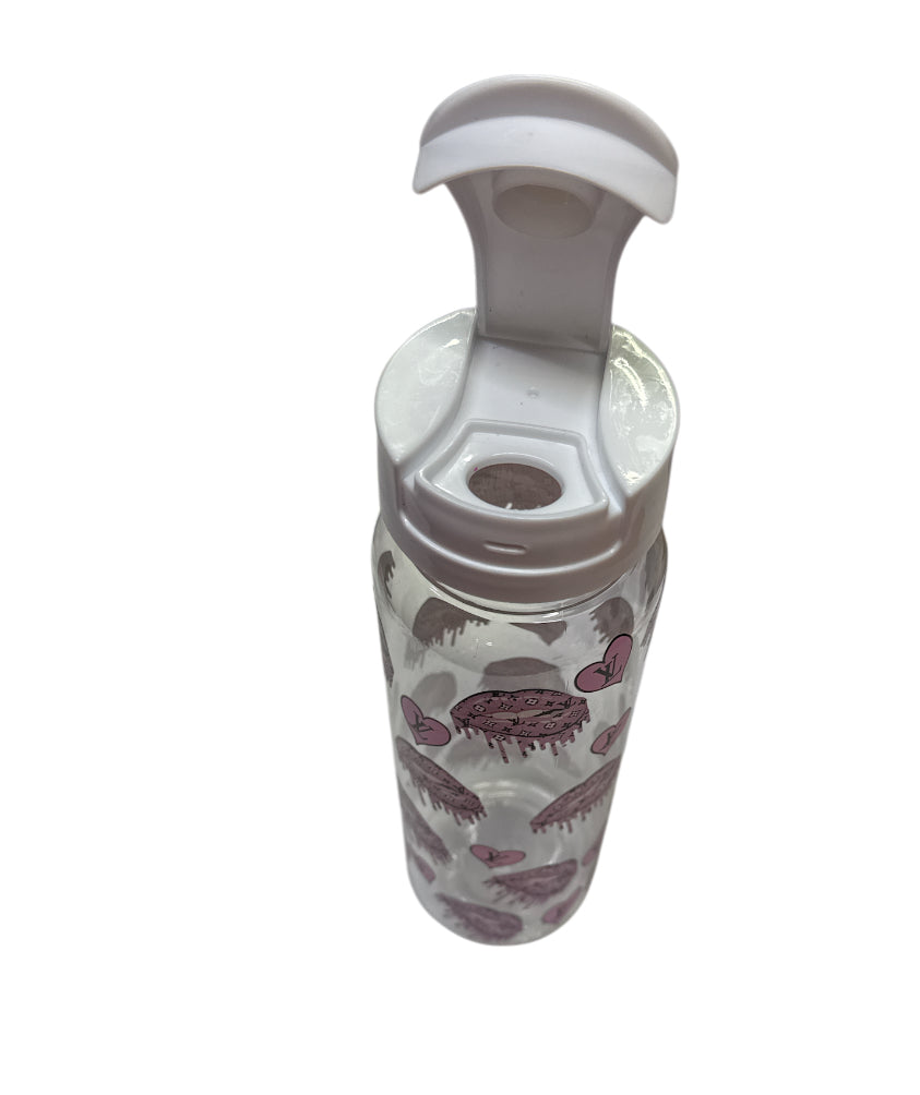 Light light pink lv lips Water bottle 30oz