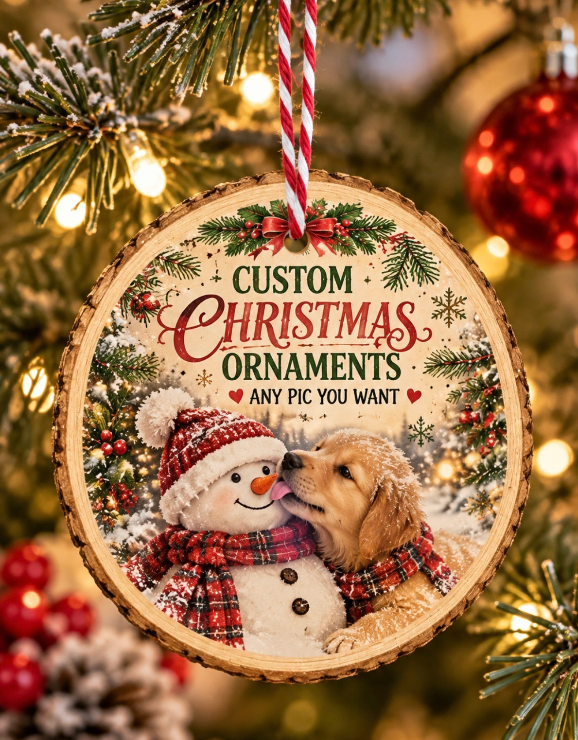 Custom Christmas ornament