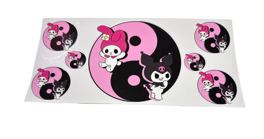 Yin yang mix Cup Transfer