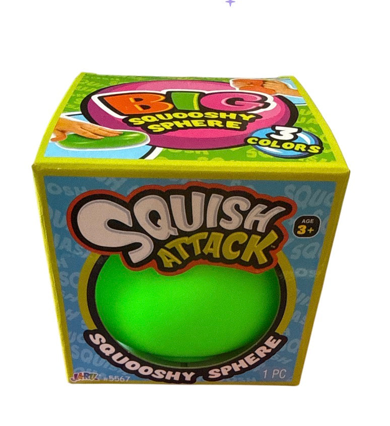 Squish attack . Squishy big ball