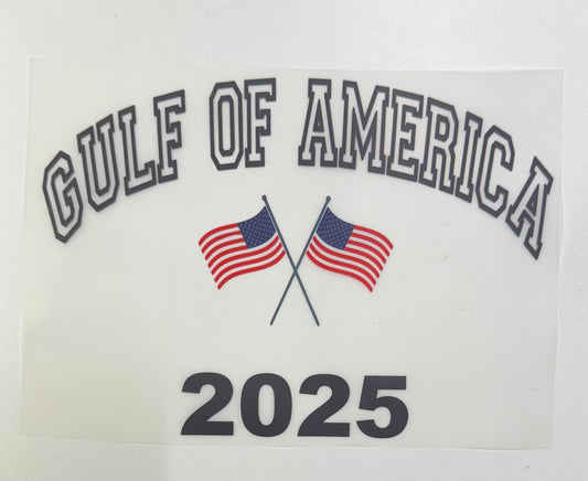 Gulf Of America 2025 DTF Heat Transfer