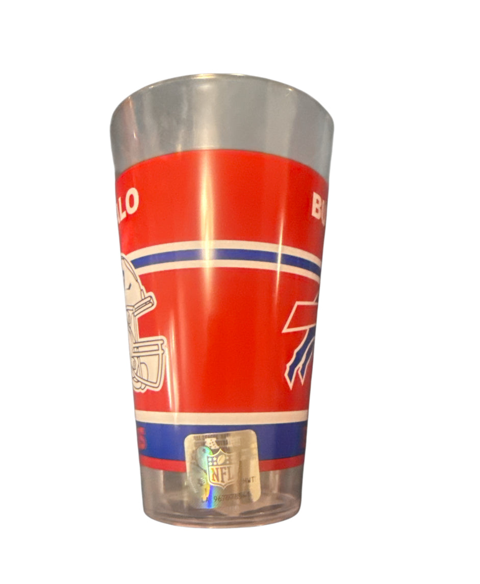 Buffalo bills plastic tumbler