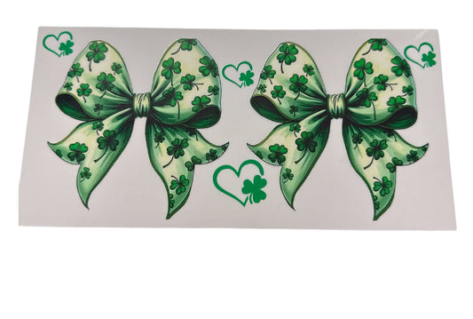 St Patrick’s day bows Cup Transfer
