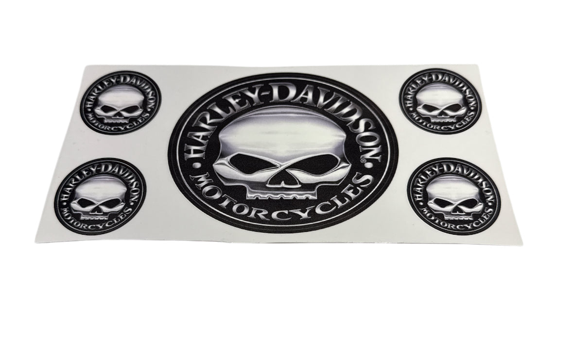 Harley davidson 5 Cup Transfer