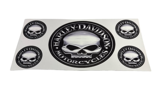 Harley davidson 5 Cup Transfer