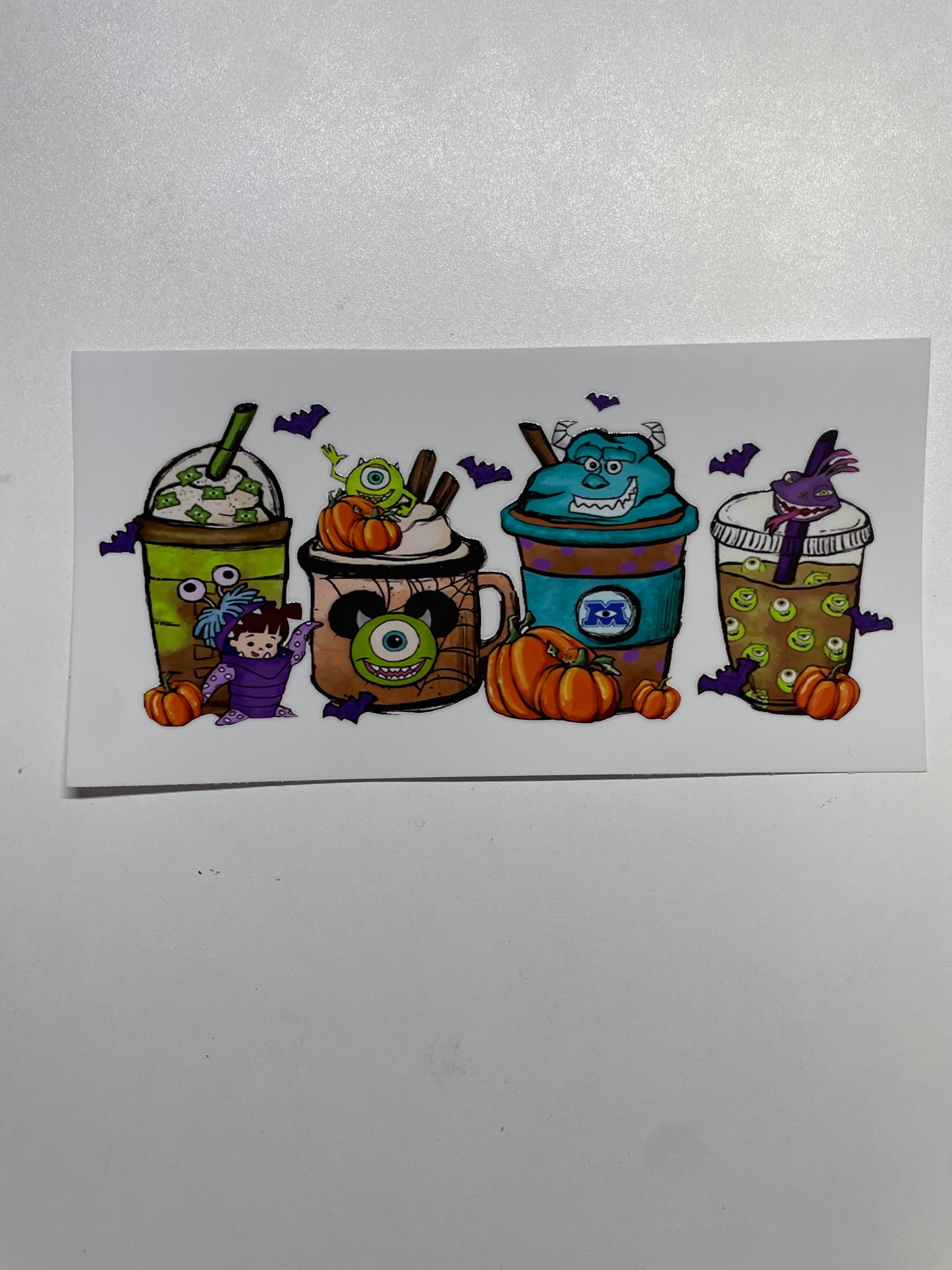 Monster inc 4 Cup Transfer